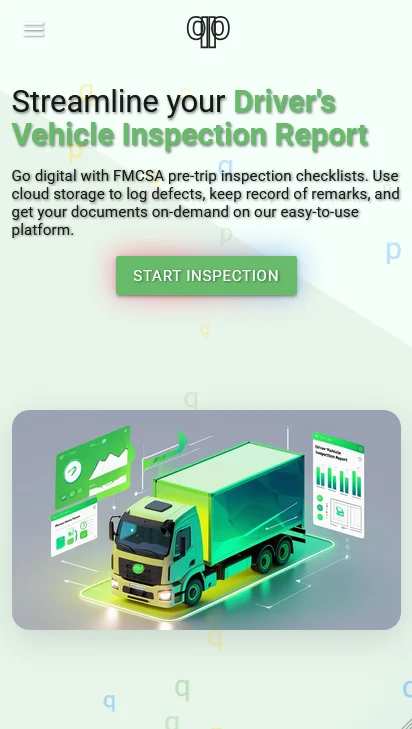 A mobile thumbnail for the Pretriq website